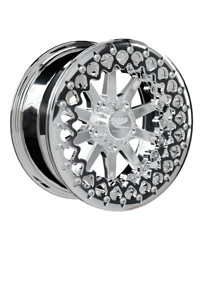 Element - FF Forged Polished Beadlock - Silver RZR Pro R 5x4.5 - 15x7 | 5X4.5 / Polished V.2