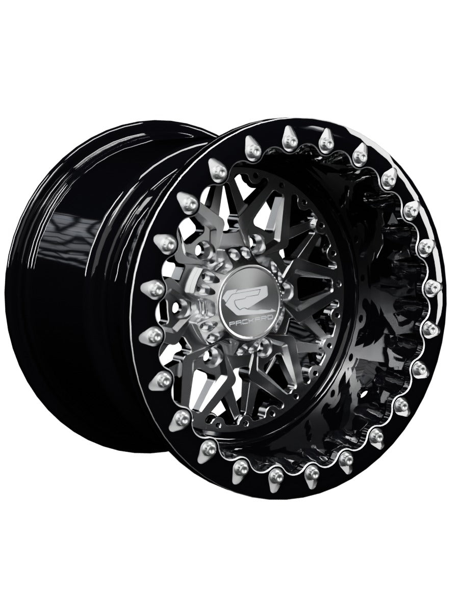 Impact - FF Forged Beadlock - Silver Maverick R 6x139.7 - 15x11 | 6x139.7 / Contrast Machined V.1 / No