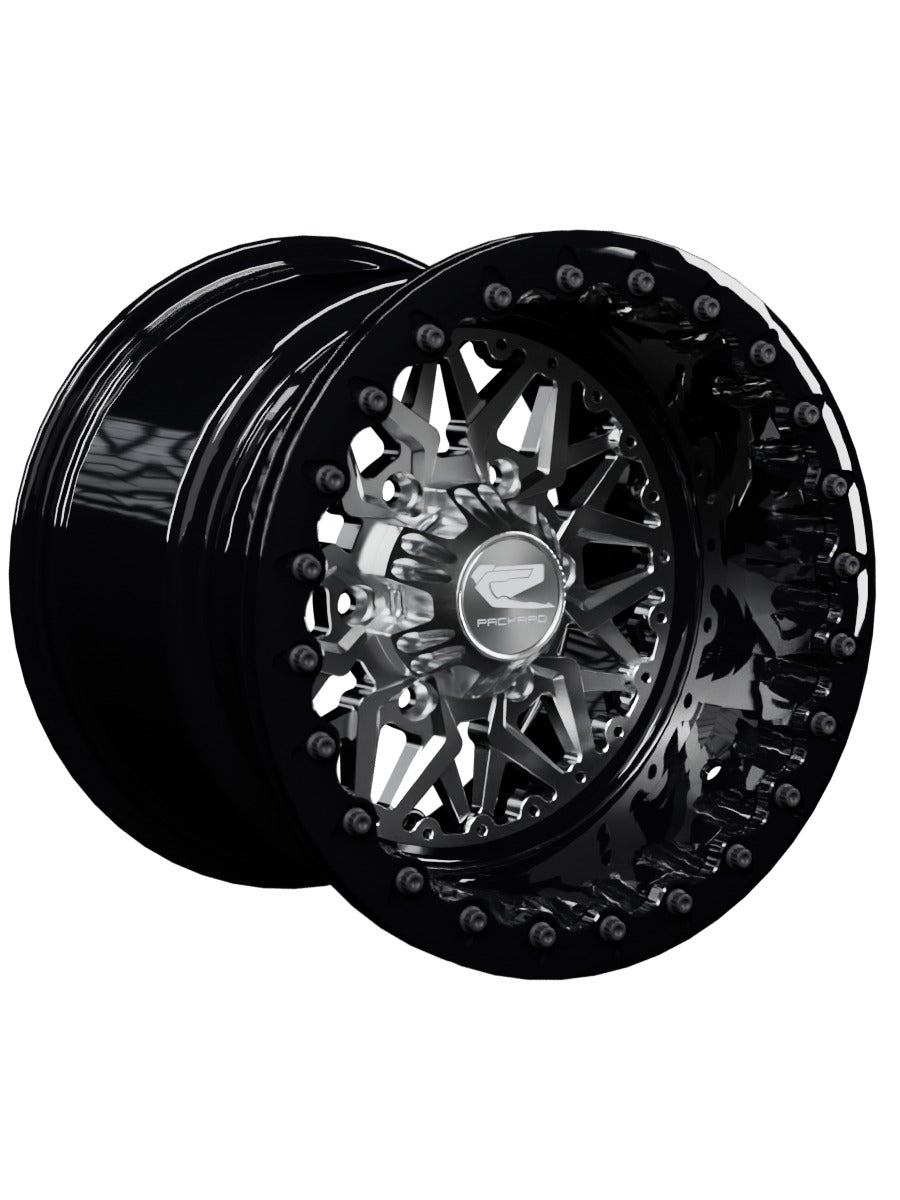 Impact - FF Forged Beadlock - Silver Maverick R 6x139.7 - 15x11 | 6x139.7 / Gloss Black V.1 / Yes