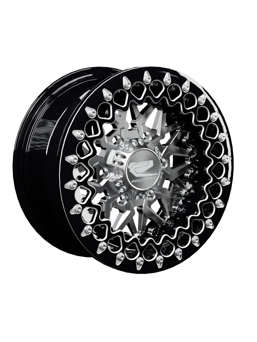 Impact - FF Forged Beadlock - Silver Maverick R 6x139.7 - 15x7 | 6x139.7 / Contrast Machined V.2 / No