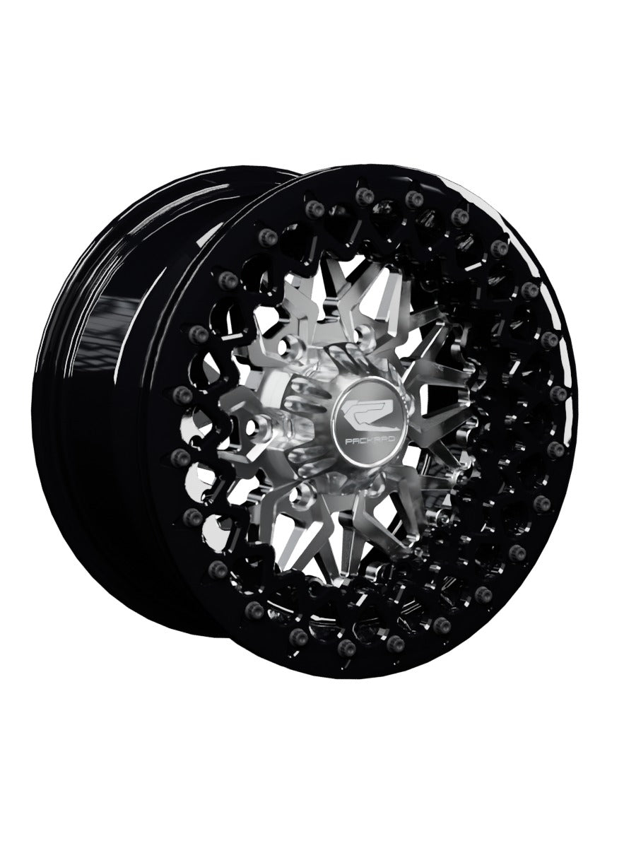 Impact - FF Forged Beadlock - Silver Maverick R 6x139.7 - 15x7 | 6x139.7 / Gloss Black V.2 / Yes