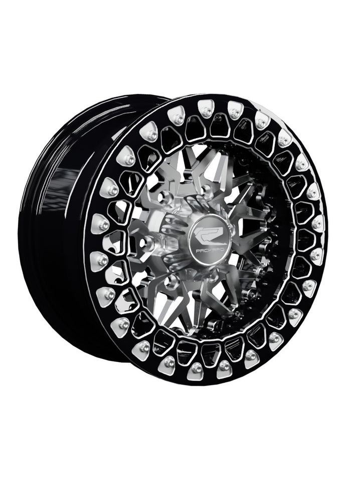 Impact - FF Forged Beadlock - Silver Maverick R 6x139.7 - 15x7 | 6x139.7 / Contrast Machined V.3 / Yes