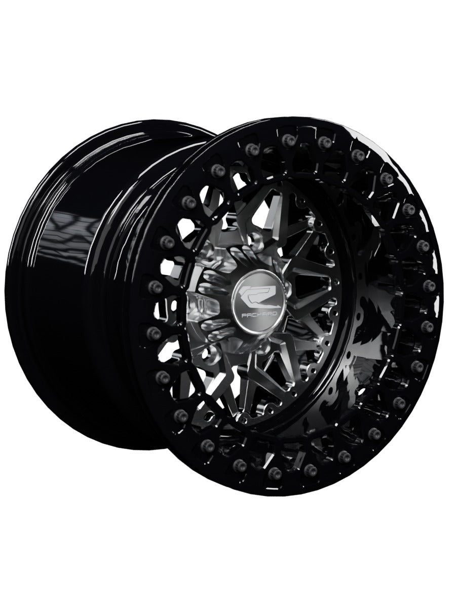 Impact - FF Forged Beadlock - Silver Maverick R 6x139.7 - 15x11 | 6x139.7 / Gloss Black V.3 / Yes