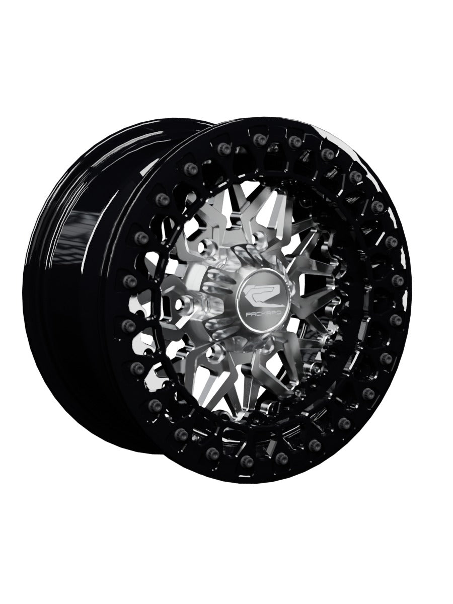 Impact - FF Forged Beadlock - Silver Maverick R 6x139.7 - 15x7 | 6x139.7 / Gloss Black V.3 / Yes