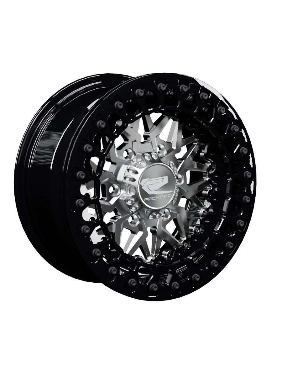 Impact - FF Forged Beadlock - Silver Maverick R 6x139.7 - 15x7 | 6x139.7 / Gloss Black V.3 / No