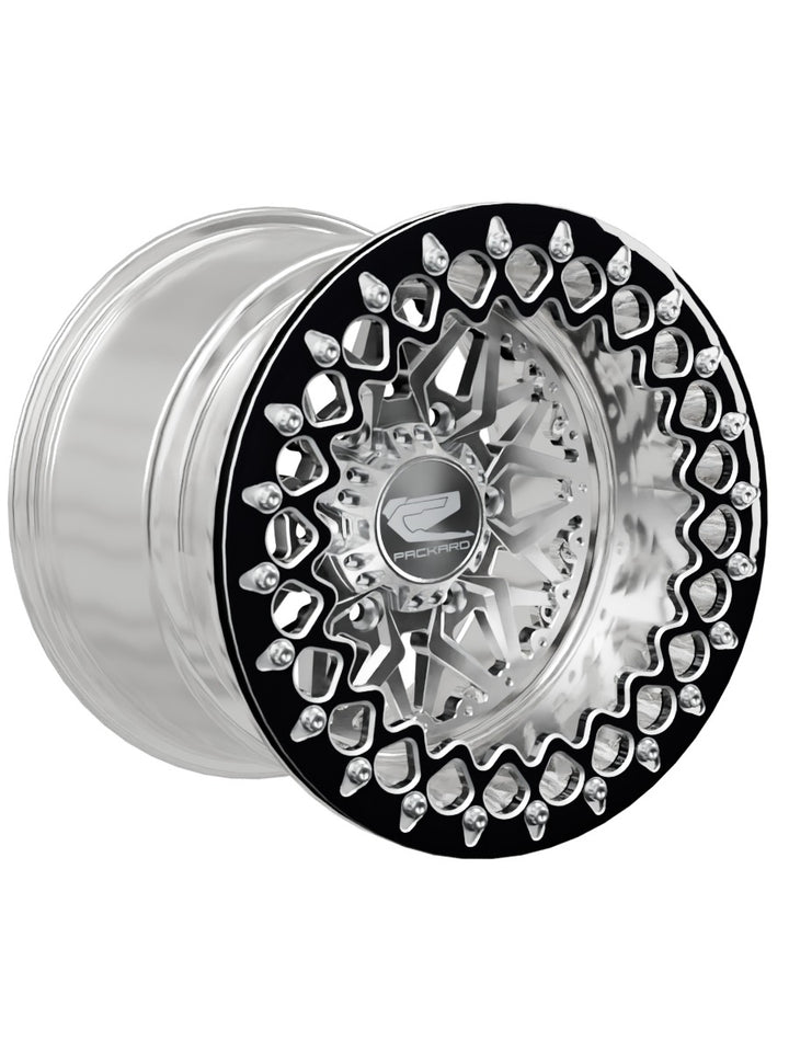 Impact - FF Forged Polished Beadlock - Silver Maverick R 6x139.7 - 15x11 | 6x139.7 / Contrast Machined V.2 / No