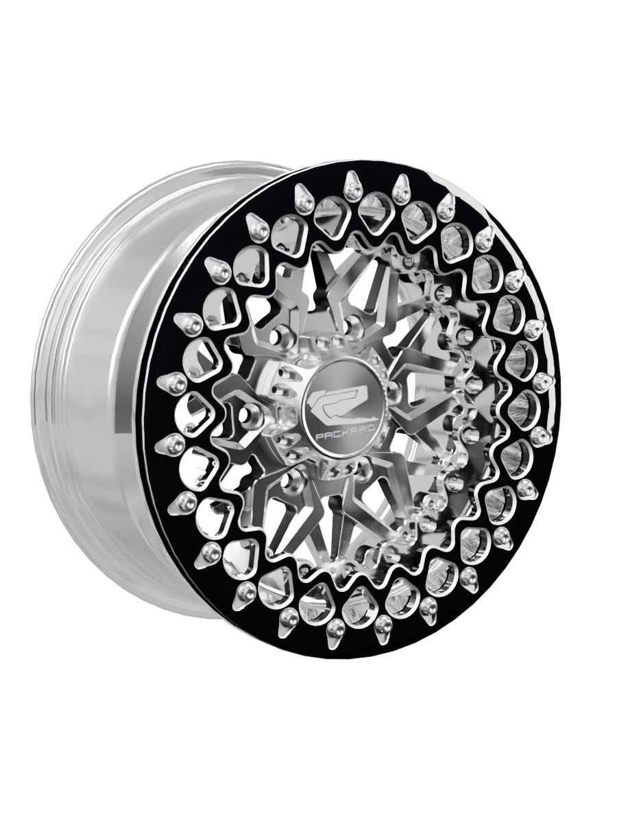 Impact - FF Forged Polished Beadlock - Silver Maverick R 6x139.7 - 15x7 | 6x139.7 / Contrast Machined V.2 / No