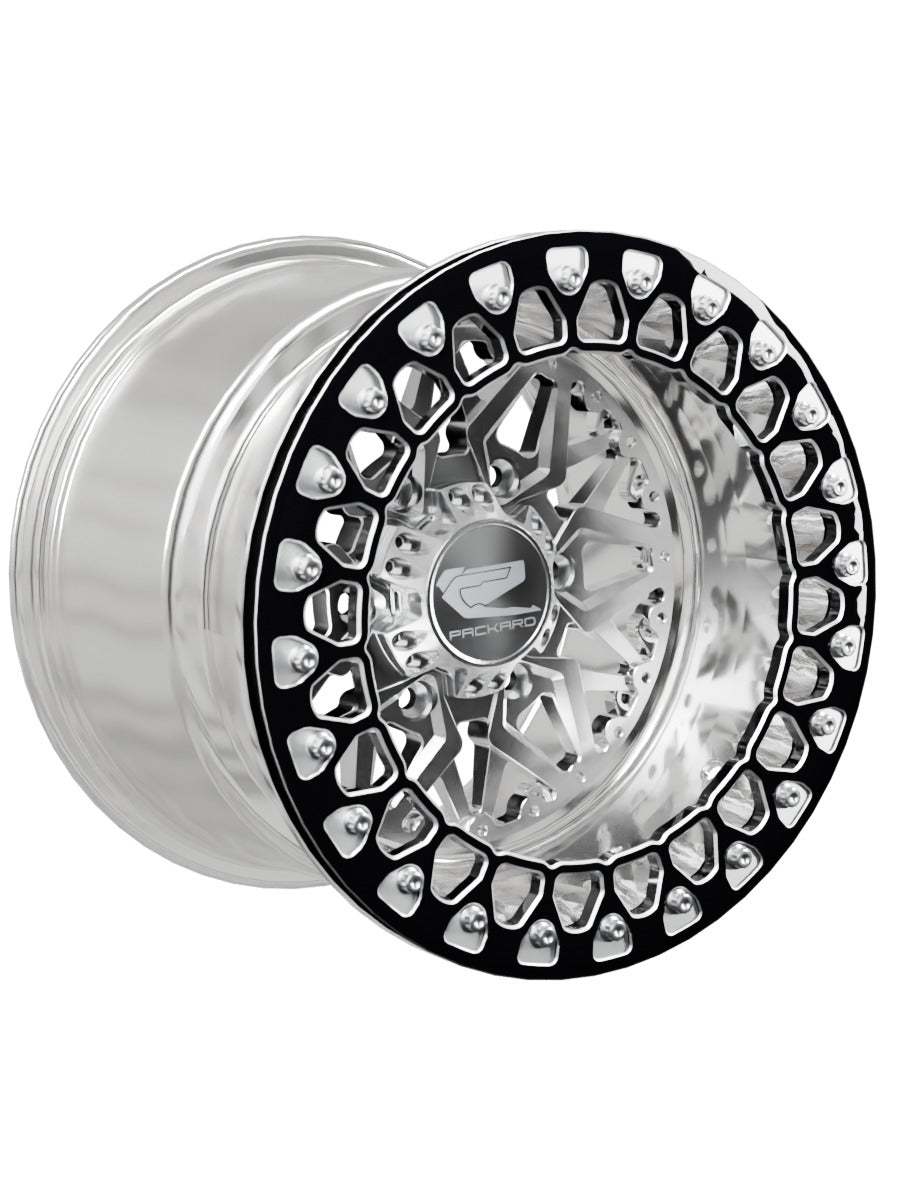 Impact - FF Forged Polished Beadlock - Silver Maverick R 6x139.7 - 15x11 | 6x139.7 / Contrast Machined V.3 / No