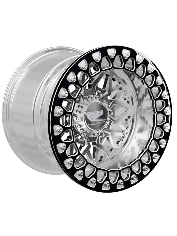 Impact - FF Forged Polished Beadlock - Silver Maverick R 6x139.7 - 15x11 | 6x139.7 / Contrast Machined V.3 / No