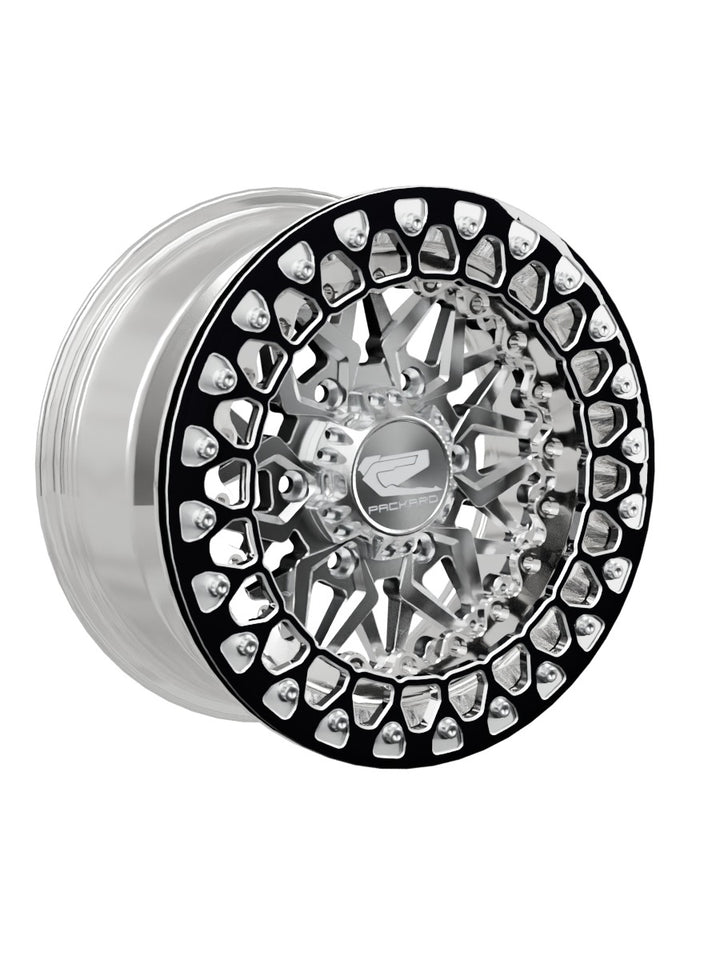 Impact - FF Forged Polished Beadlock - Silver Maverick R 6x139.7 - 15x7 | 6x139.7 / Contrast Machined V.3 / No