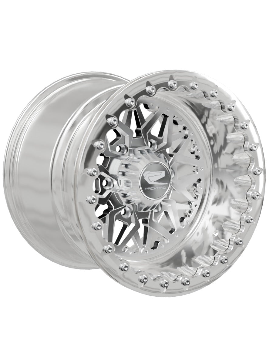 Impact - FF Forged Polished Beadlock - Silver Maverick R 6x139.7 - 15x11 | 6x139.7 / Polished V.1 / Yes