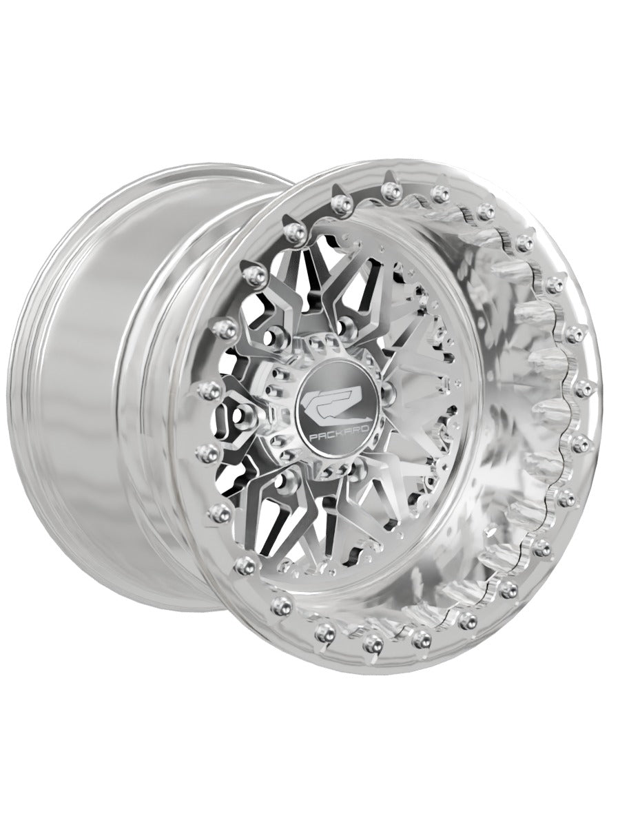 Impact - FF Forged Polished Beadlock - Silver Maverick R 6x139.7 - 15x11 | 6x139.7 / Polished V.1 / No