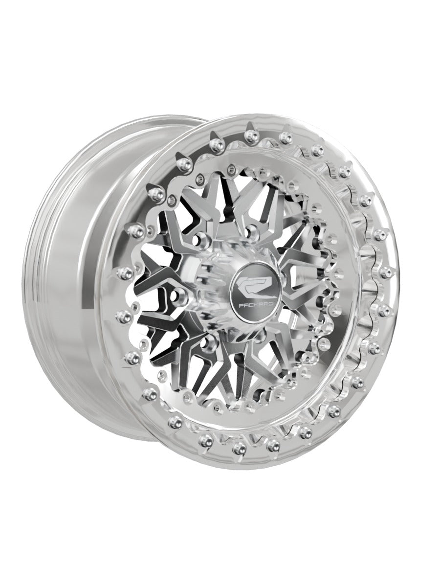 Impact - FF Forged Polished Beadlock - Silver Maverick R 6x139.7 - 15x7 | 6x139.7 / Polished V.1 / Yes