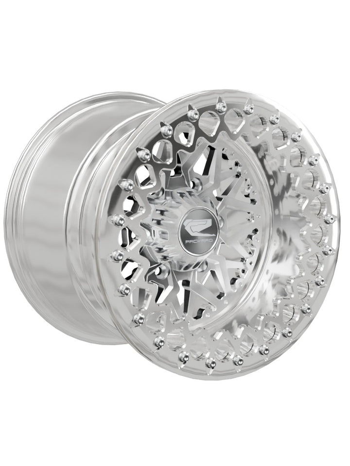 Impact - FF Forged Polished Beadlock - Silver Maverick R 6x139.7 - 15x11 | 6x139.7 / Polished V.2 / Yes