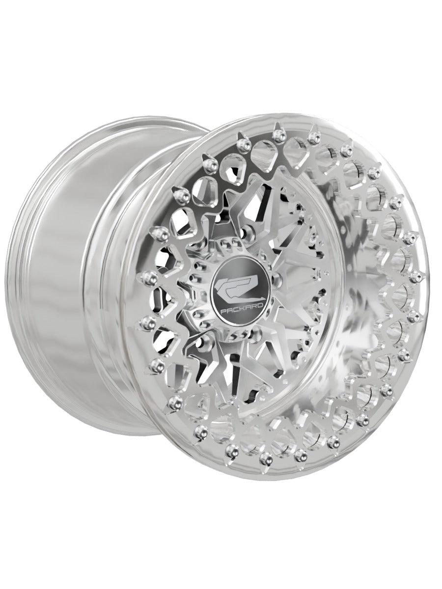 Impact - FF Forged Polished Beadlock - Silver Maverick R 6x139.7 - 15x11 | 6x139.7 / Polished V.2 / No
