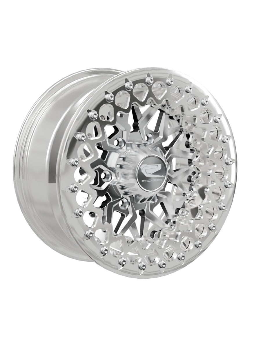 Impact - FF Forged Polished Beadlock - Silver Maverick R 6x139.7 - 15x7 | 6x139.7 / Polished V.2 / Yes