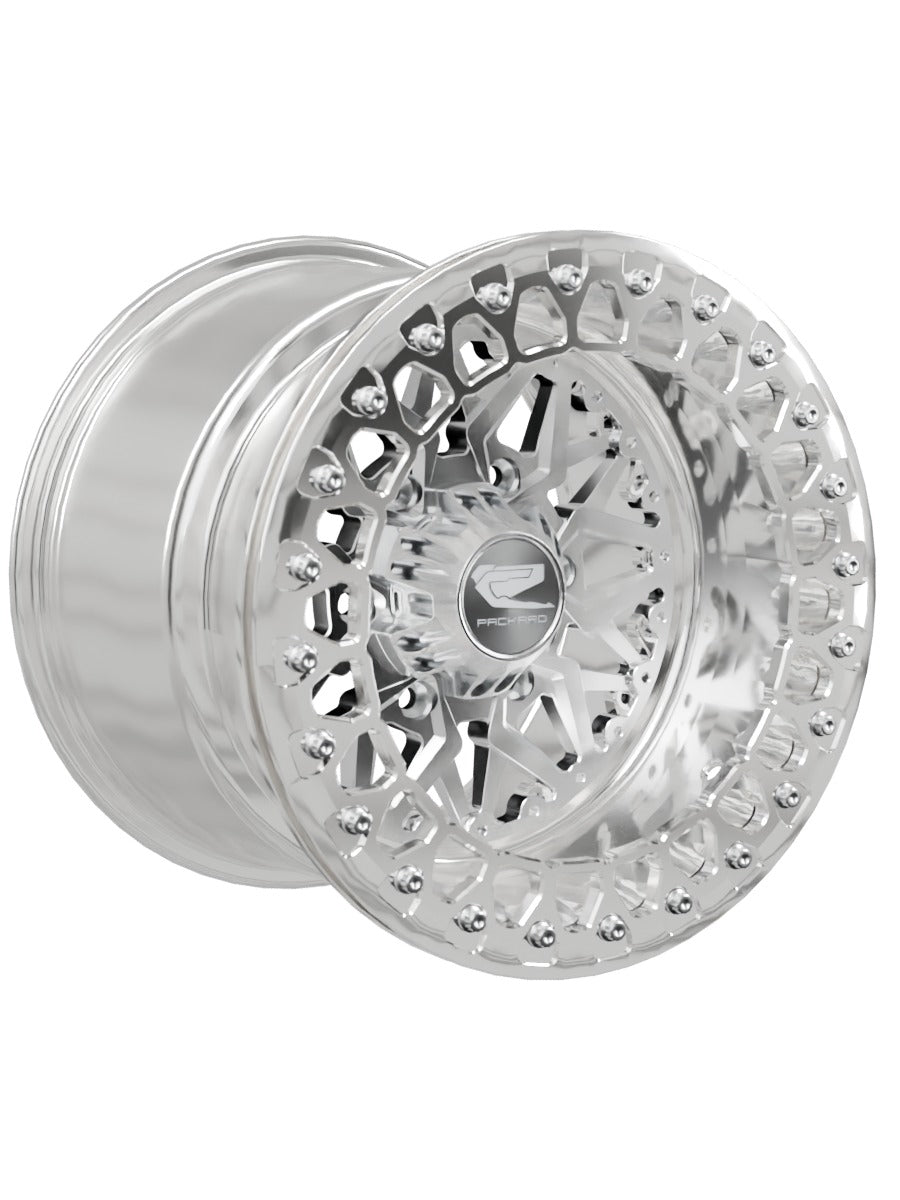 Impact - FF Forged Polished Beadlock - Silver Maverick R 6x139.7 - 15x11 | 6x139.7 / Polished V.3 / Yes