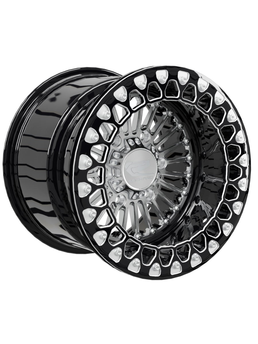 Import Beadlock — Silver Maverick R 6x139.7 — 15x11 | 6x139.7 / Contrast Machined V.2