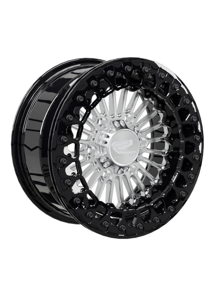 Import Beadlock — Silver Maverick R 6x139.7 — 15x7 | 6x139.7 / Gloss Black V.2