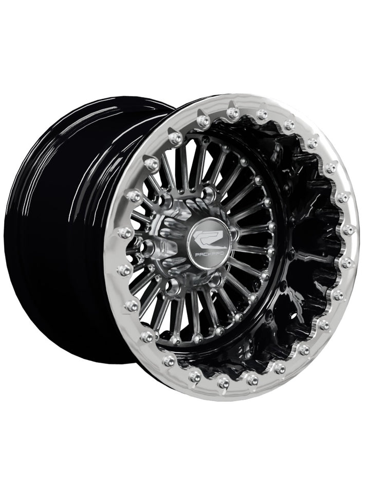 Import Beadlock — Silver Maverick R 6x139.7 — 15x11 | 6x139.7 / Polished V.1 with spinner cap