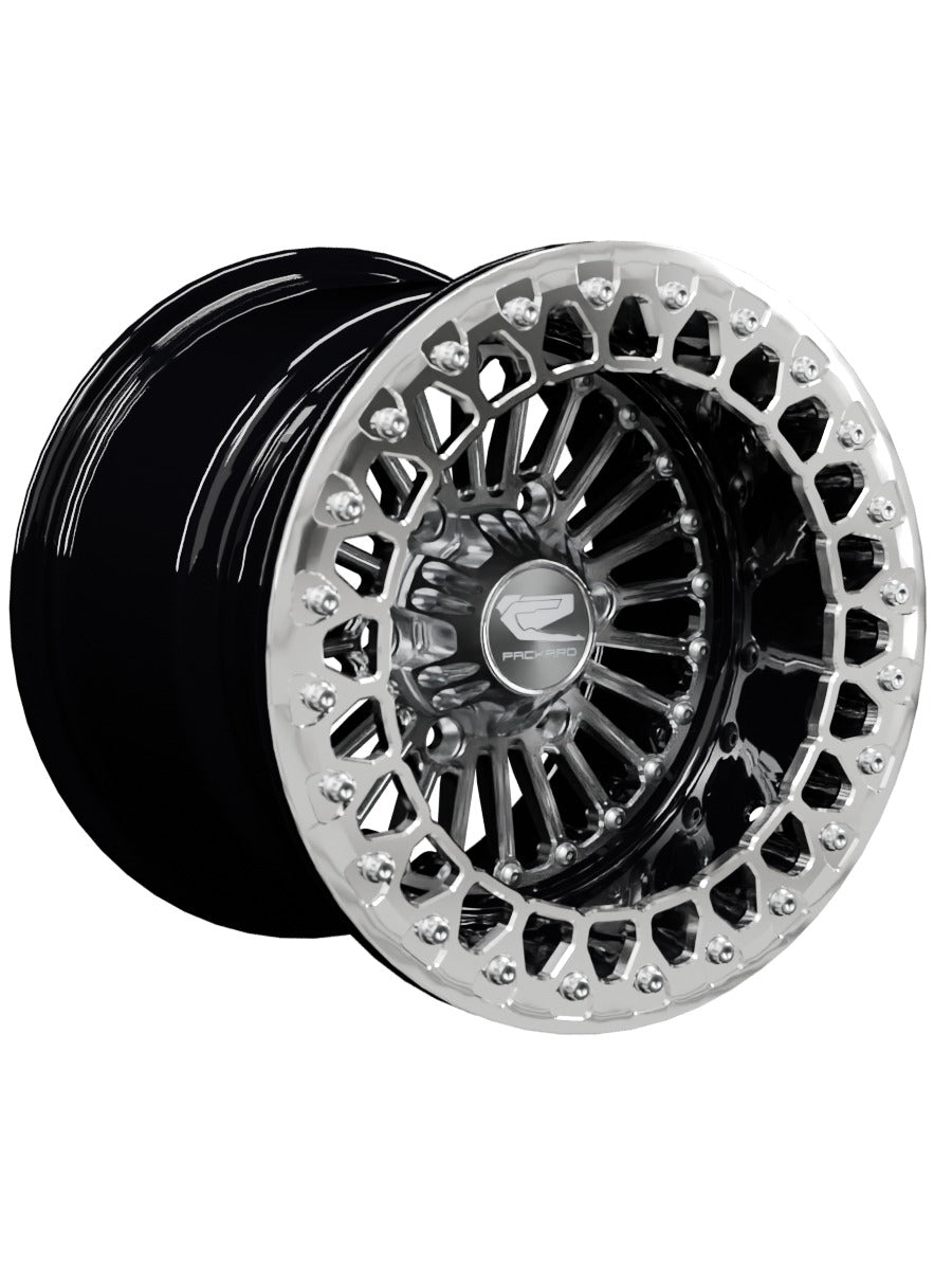 Import Beadlock — Silver Maverick R 6x139.7 — 15x11 | 6x139.7 / Polished V.2 with spinner cap
