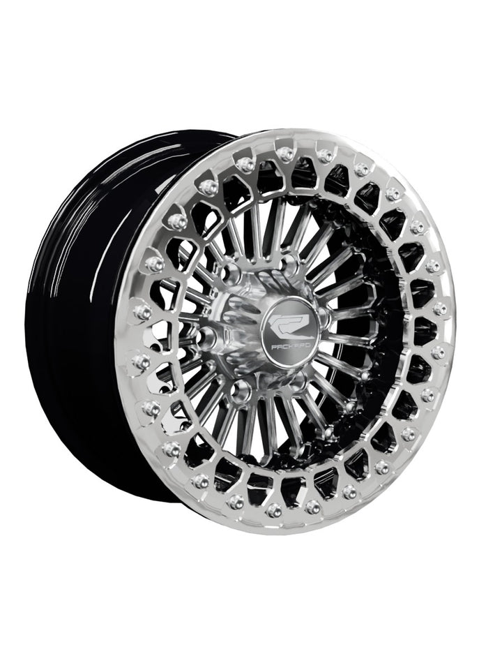 Import Beadlock — Silver Maverick R 6x139.7 — 15x7 | 6x139.7 / Polished V.2 with spinner cap