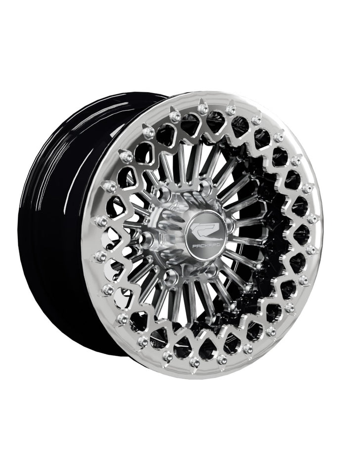 Import Beadlock — Silver Maverick R 6x139.7 — 15x7 | 6x139.7 / Polished V.3 with spinner cap