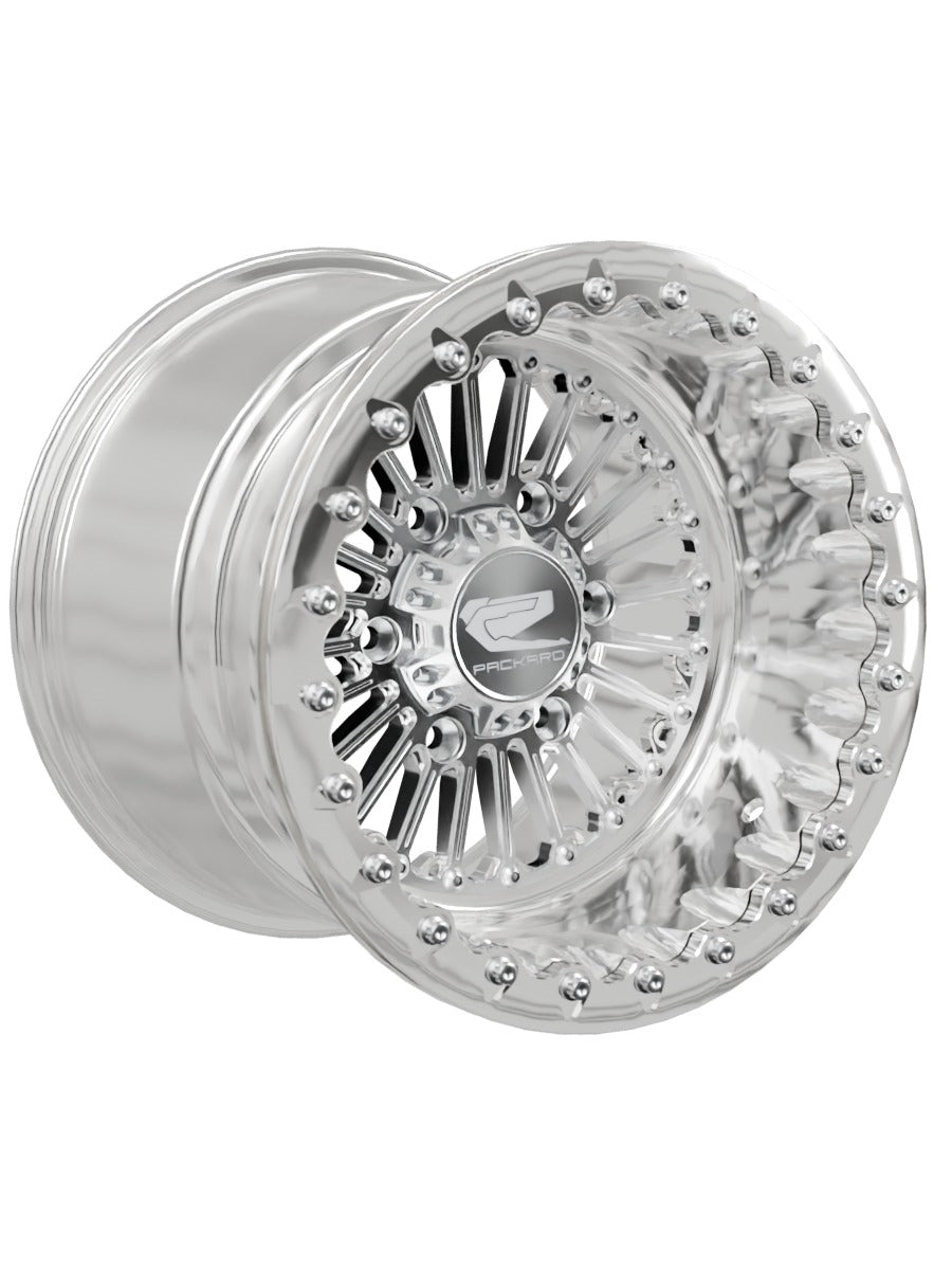 Import Polished Beadlock — Silver Maverick R 6x139.7 — 15x11 | 6x139.7 / Polished V.1