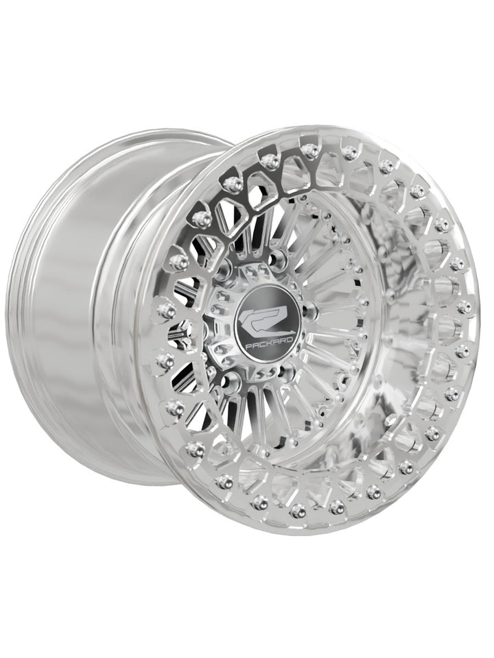 Import Polished Beadlock — Silver Maverick R 6x139.7 — 15x11 | 6x139.7 / Polished V.2