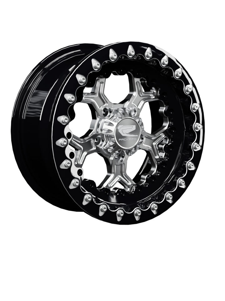 Pro 5 - FF Forged Beadlock - Silver RZR Pro R 5x4.5 - 15x7 | 5X4.5 / Contrast Machined V.1 / No