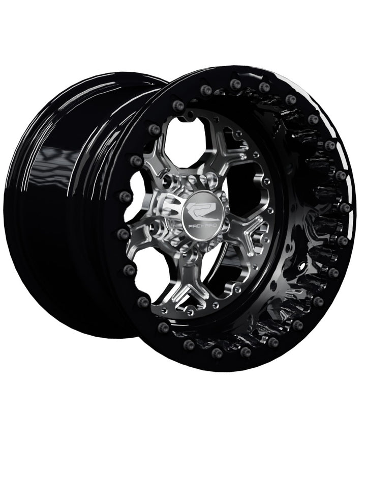 Pro 5 - FF Forged Beadlock - Silver RZR Pro R 5x4.5 - 15x11 | 5X4.5 / Gloss Black V.1 / No