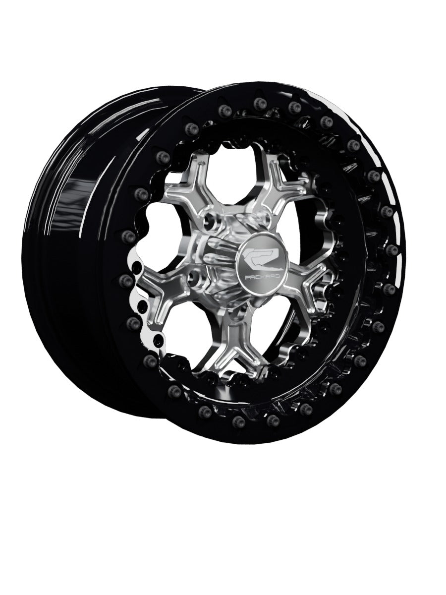 Pro 5 - FF Forged Beadlock - Silver RZR Pro R 5x4.5 - 15x7 | 5X4.5 / Gloss Black V.1 / Yes
