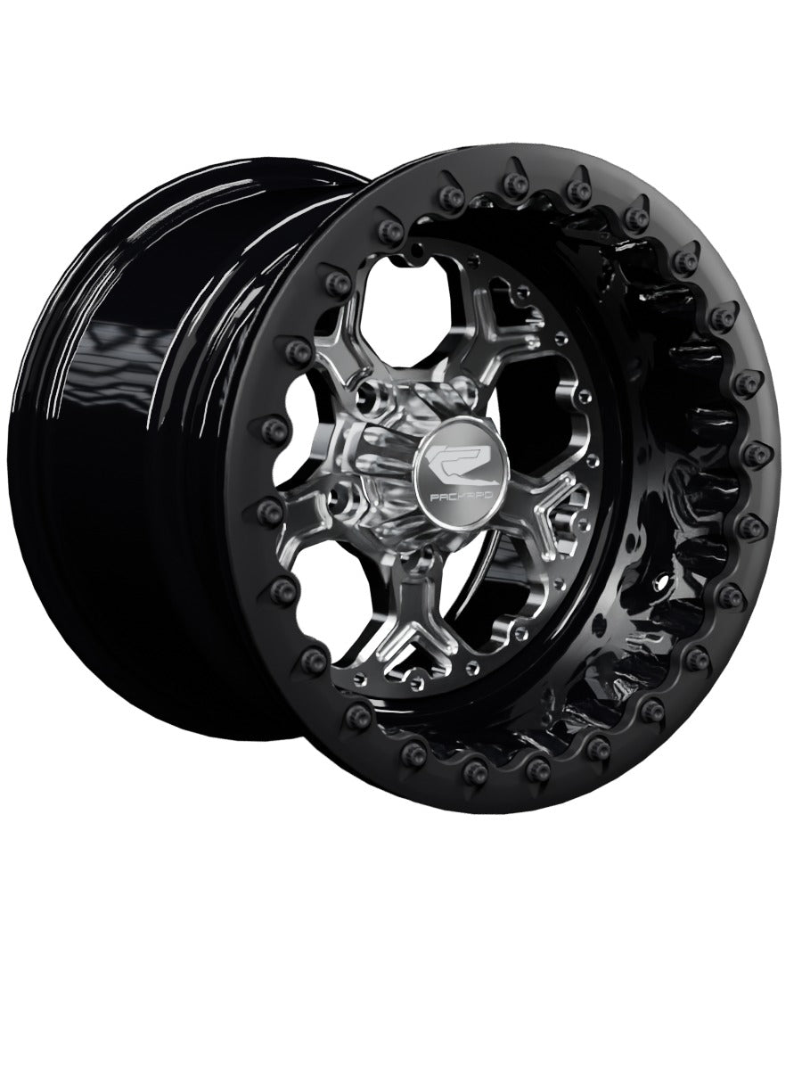 Pro 5 - FF Forged Beadlock - Silver RZR Pro R 5x4.5 - 15x11 | 5X4.5 / Satin Black V.1 / Yes