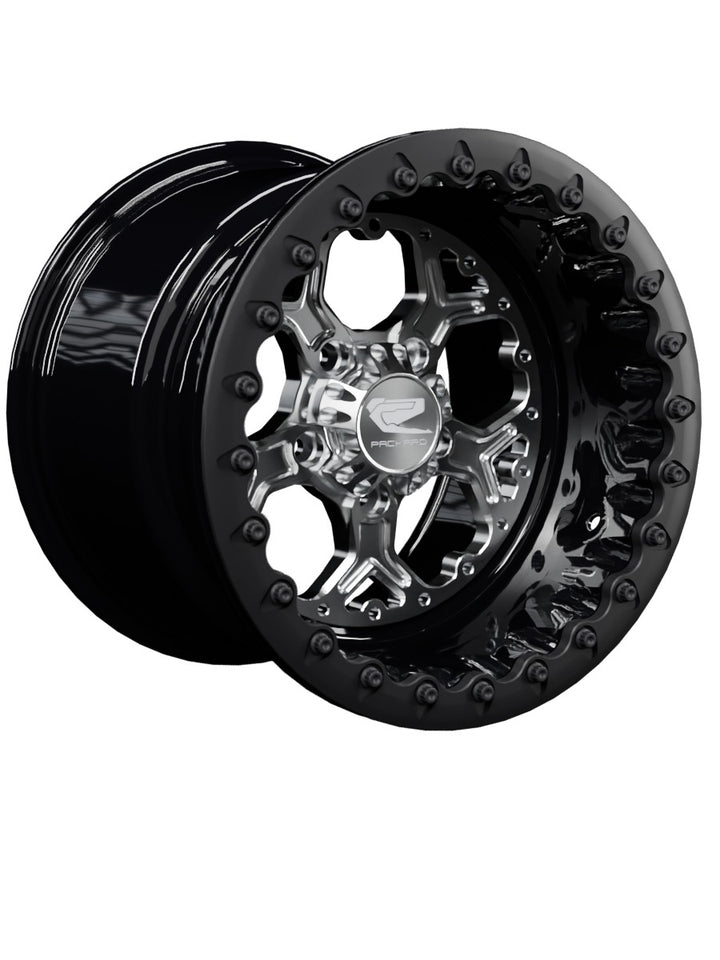 Pro 5 - FF Forged Beadlock - Silver RZR Pro R 5x4.5 - 15x11 | 5X4.5 / Satin Black V.1 / No