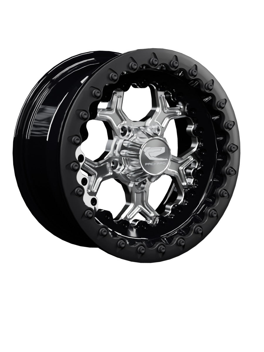 Pro 5 - FF Forged Beadlock - Silver RZR Pro R 5x4.5 - 15x7 | 5X4.5 / Satin Black V.1 / Yes