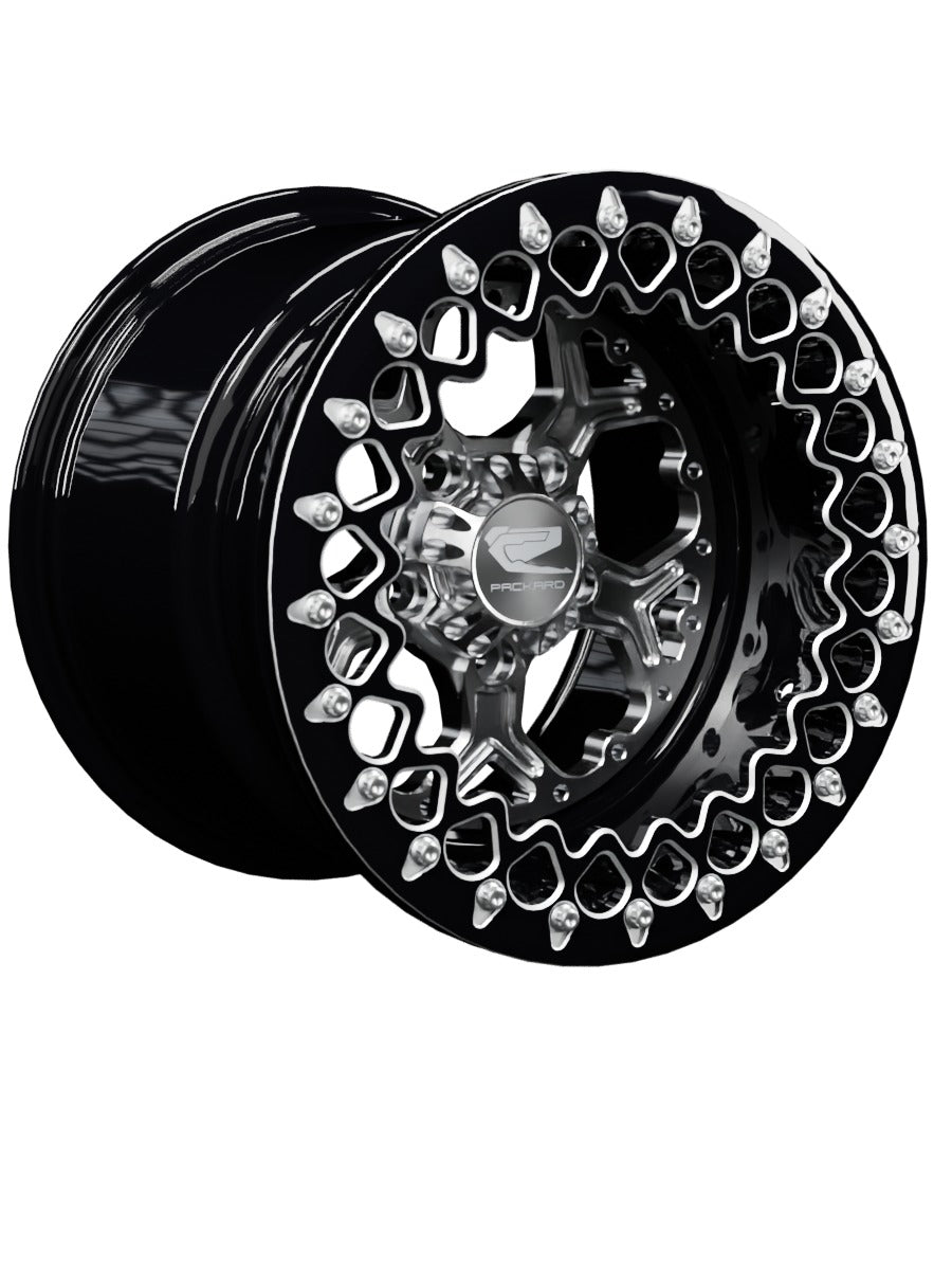 Pro 5 - FF Forged Beadlock - Silver RZR Pro R 5x4.5 - 15x11 | 5X4.5 / Contrast Machined V.2 / No