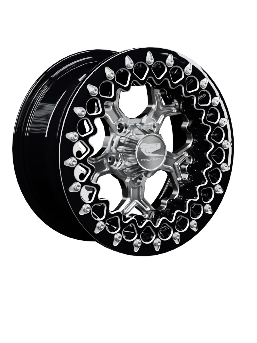 Pro 5 - FF Forged Beadlock - Silver RZR Pro R 5x4.5 - 15x7 | 5X4.5 / Contrast Machined V.2 / Yes