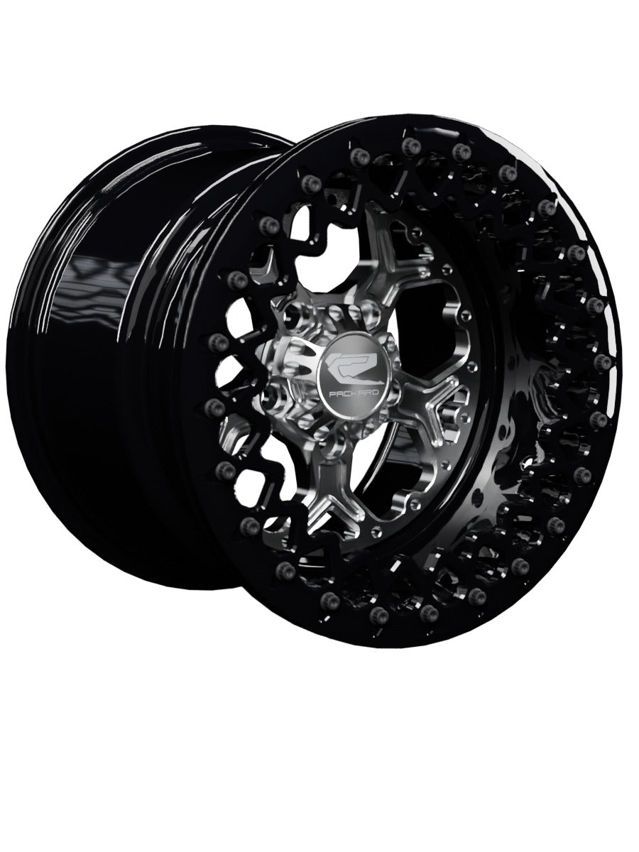 Pro 5 - FF Forged Beadlock - Silver RZR Pro R 5x4.5 - 15x11 | 5X4.5 / Gloss Black V.2 / No