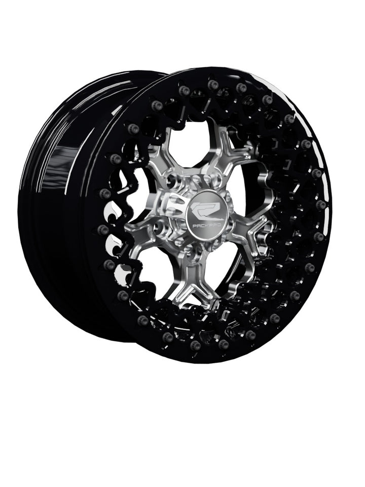 Pro 5 - FF Forged Beadlock - Silver RZR Pro R 5x4.5 - 15x7 | 5X4.5 / Gloss Black V.2 / No