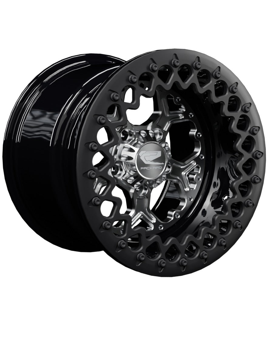 Pro 5 - FF Forged Beadlock - Silver RZR Pro R 5x4.5 - 15x11 | 5X4.5 / Satin Black V.2 / No