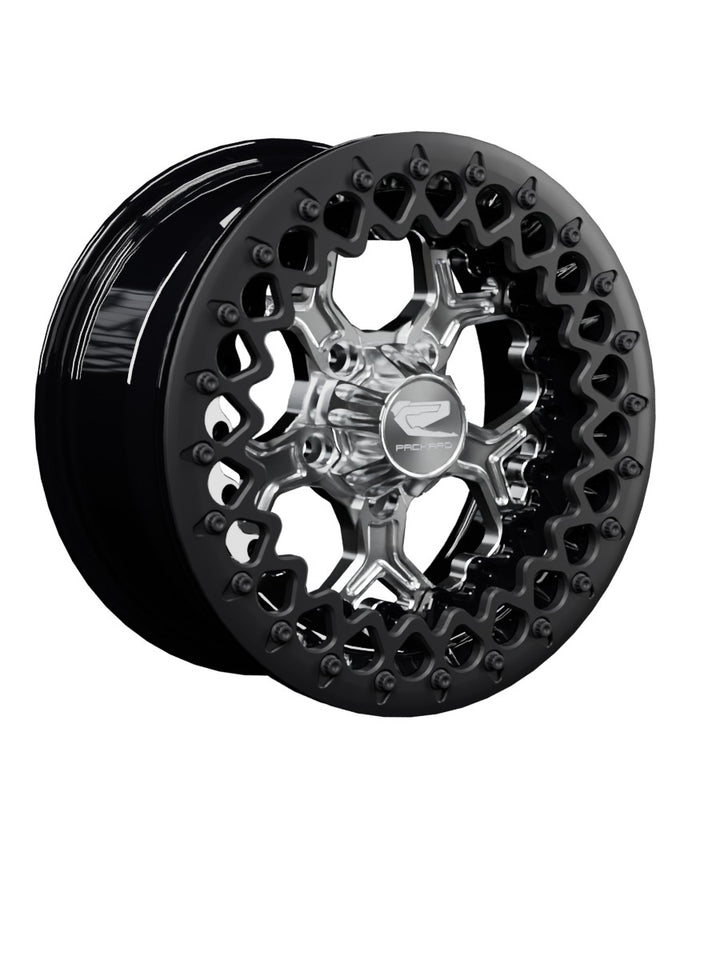 Pro 5 - FF Forged Beadlock - Silver RZR Pro R 5x4.5 - 15x7 | 5X4.5 / Satin Black V.2 / Yes