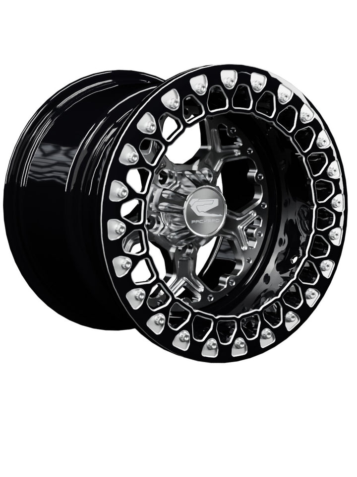 Pro 5 - FF Forged Beadlock - Silver RZR Pro R 5x4.5 - 15x11 | 5X4.5 / Contrast Machined V.3 / Yes
