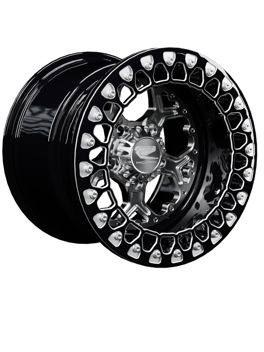 Pro 5 - FF Forged Beadlock - Silver RZR Pro R 5x4.5 - 15x11 | 5X4.5 / Contrast Machined V.3 / No