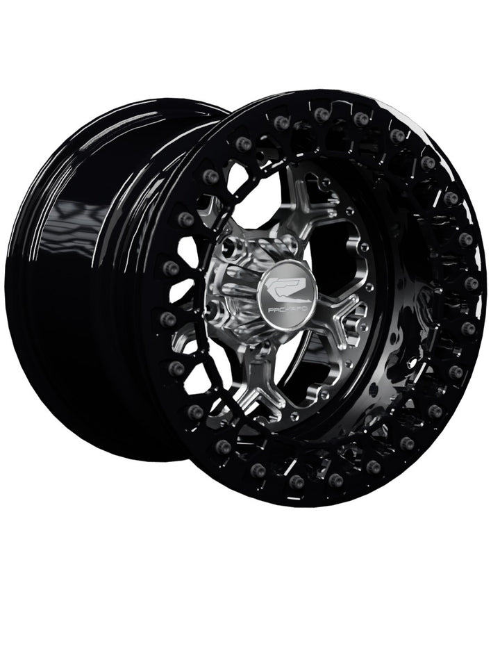 Pro 5 - FF Forged Beadlock - Silver RZR Pro R 5x4.5 - 15x11 | 5X4.5 / Gloss Black V.3 / Yes