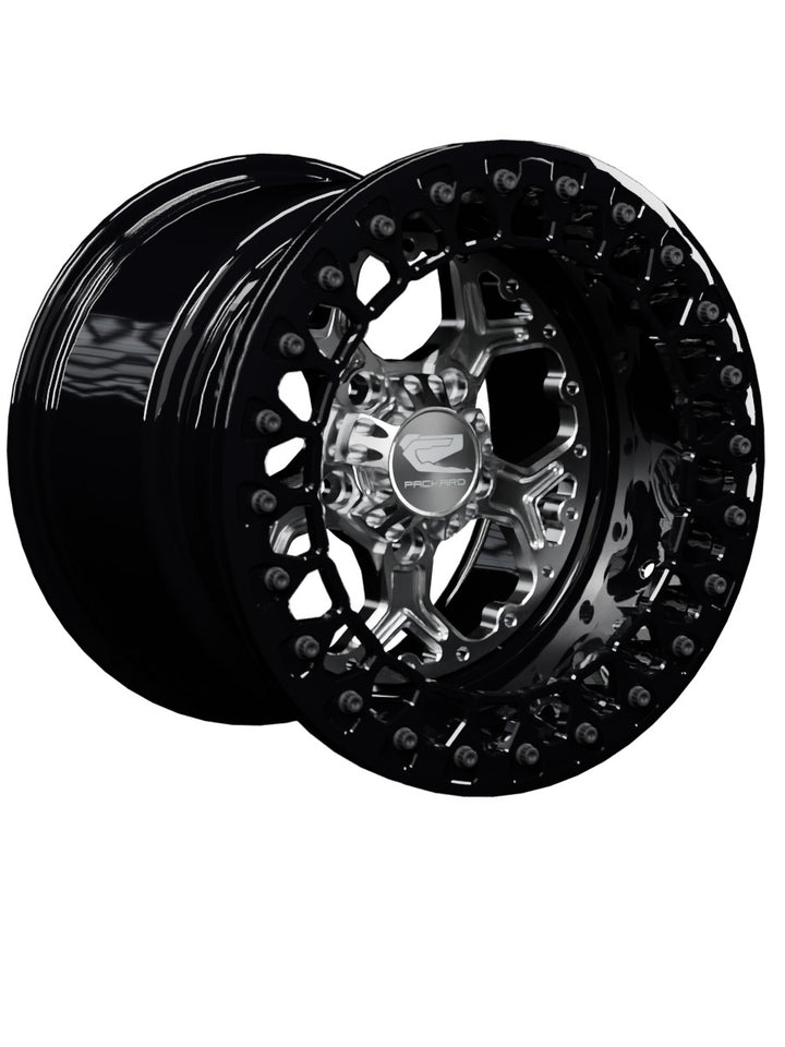 Pro 5 - FF Forged Beadlock - Silver RZR Pro R 5x4.5 - 15x11 | 5X4.5 / Gloss Black V.3 / No