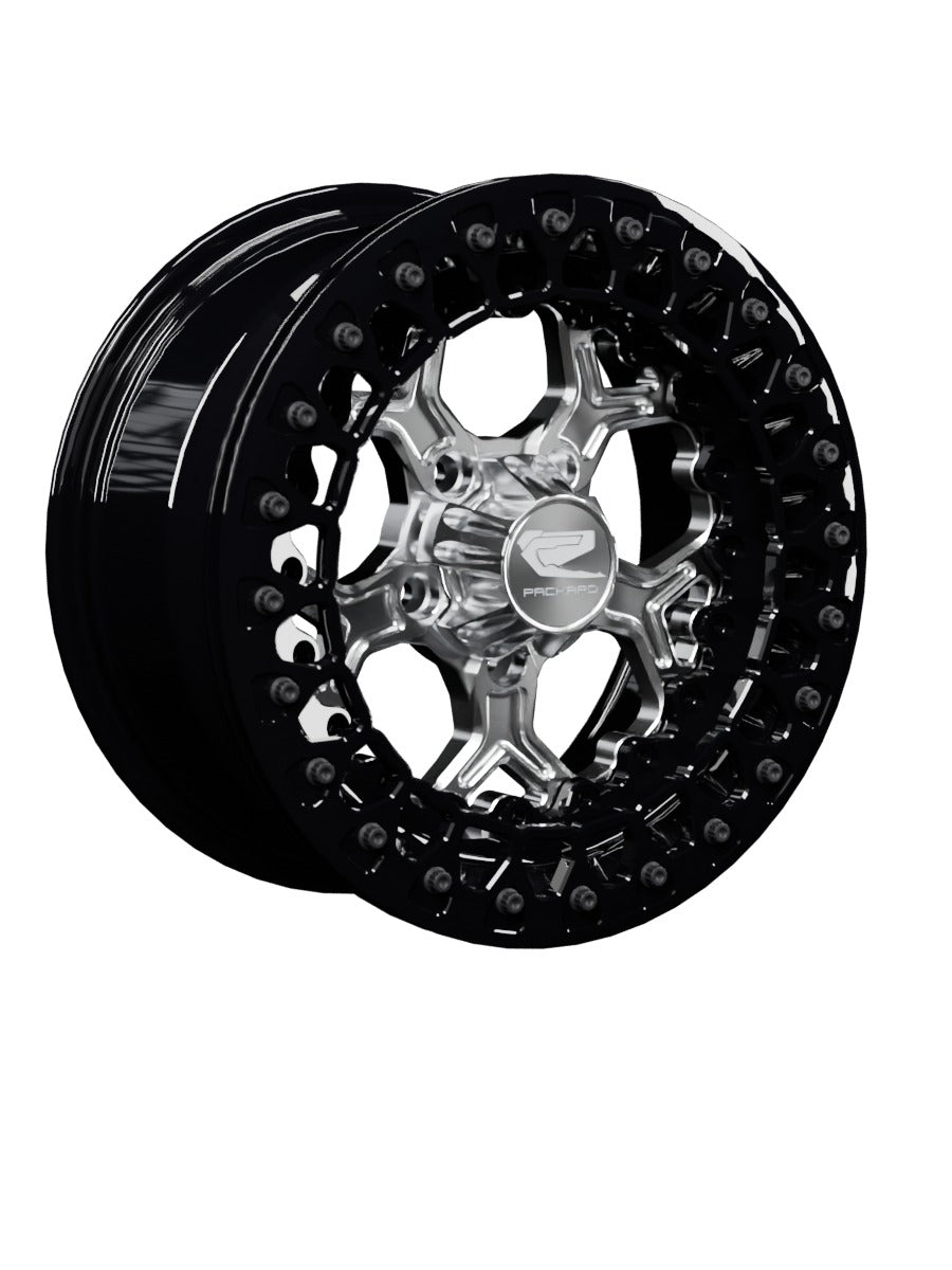 Pro 5 - FF Forged Beadlock - Silver RZR Pro R 5x4.5 - 15x7 | 5X4.5 / Gloss Black V.3 / Yes