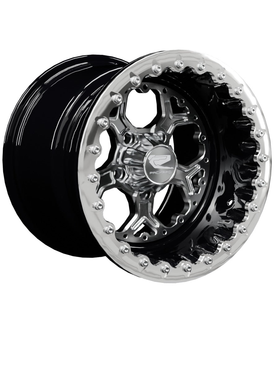 Pro 5 - FF Forged Beadlock - Silver RZR Pro R 5x4.5 - 15x11 | 5X4.5 / Polished V.1 / Yes