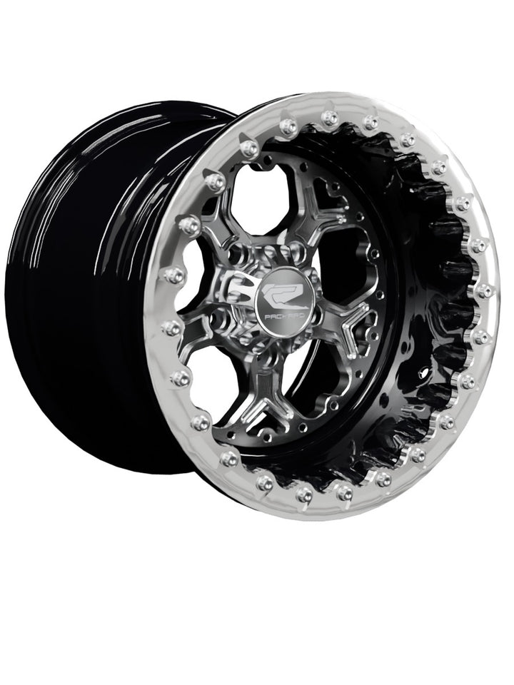 Pro 5 - FF Forged Beadlock - Silver RZR Pro R 5x4.5 - 15x11 | 5X4.5 / Polished V.1 / No