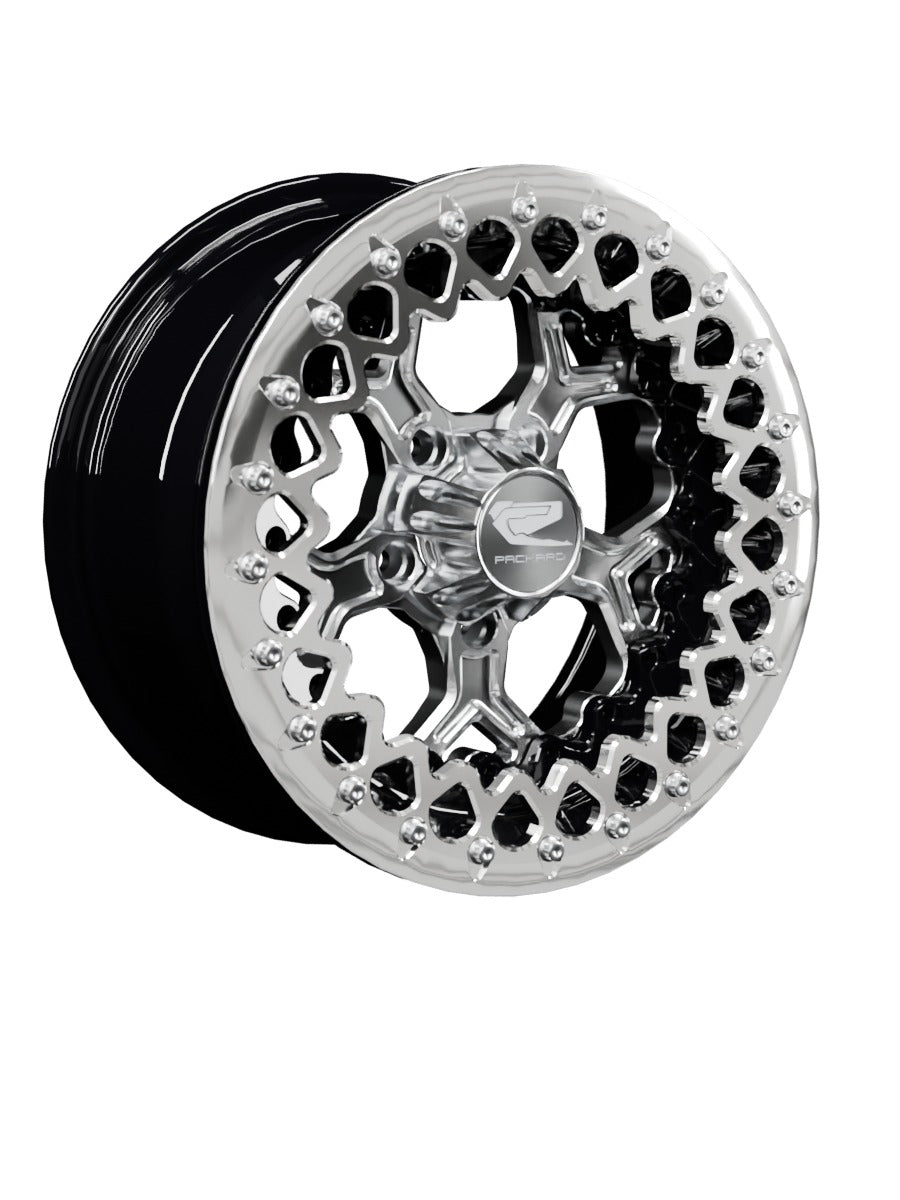 Pro 5 - FF Forged Beadlock - Silver RZR Pro R 5x4.5 - 15x7 | 5X4.5 / Polished V.2 / Yes
