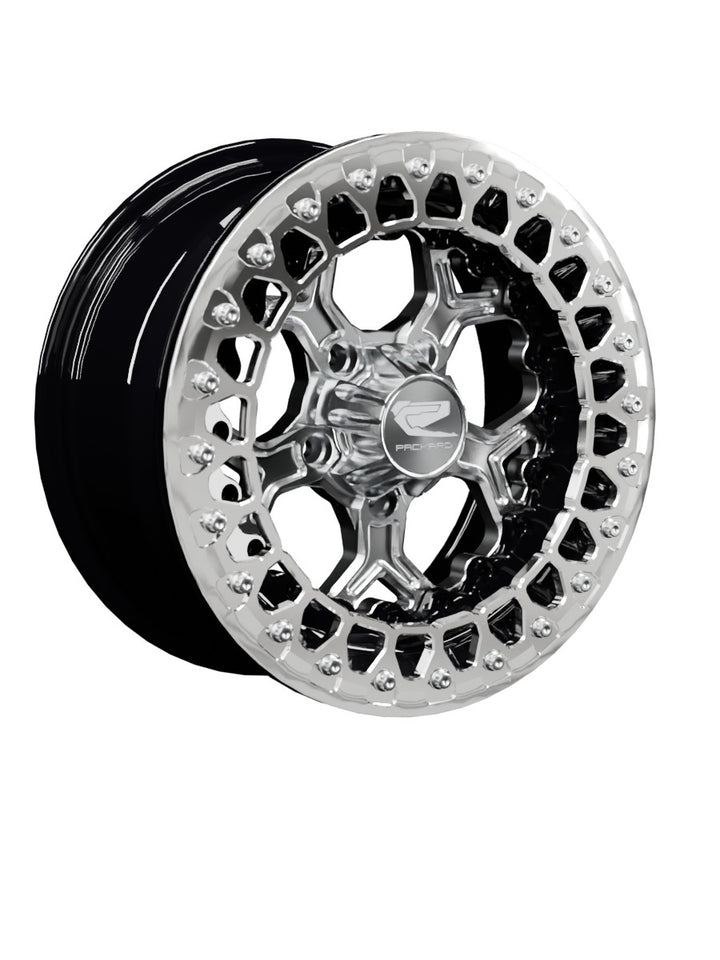 Pro 5 - FF Forged Beadlock - Silver RZR Pro R 5x4.5 - 15x7 | 5X4.5 / Polished V.3 / Yes